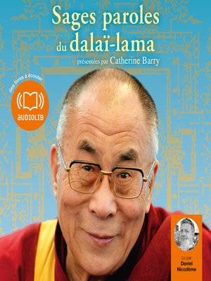 cover image of Sages paroles du dalaï-lama